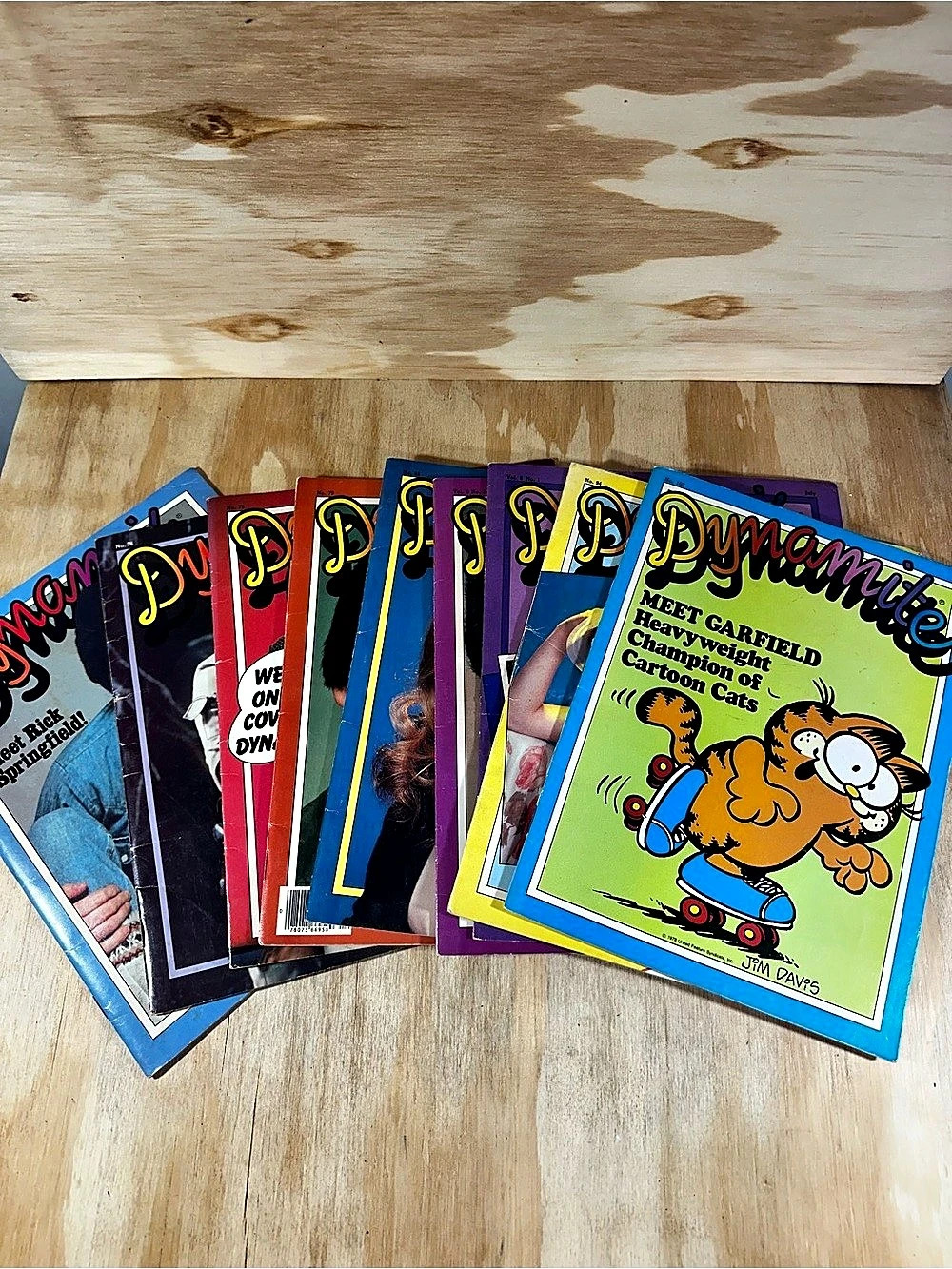 Scholastic Dynamite Magazine Lot Vintage Multicolor- Set of Nine